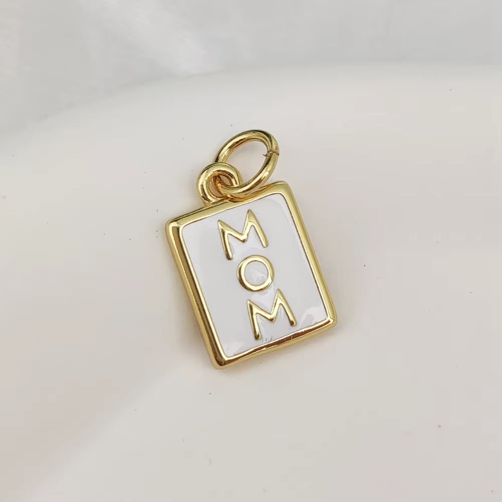 Golden Muse Charm Pendants – Personalized Sparkle with a Playful Twist