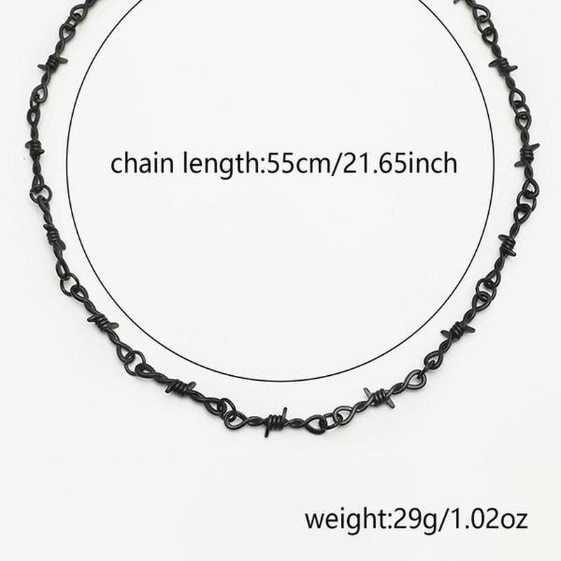 Vintage Street Style Chunky Chain Necklace