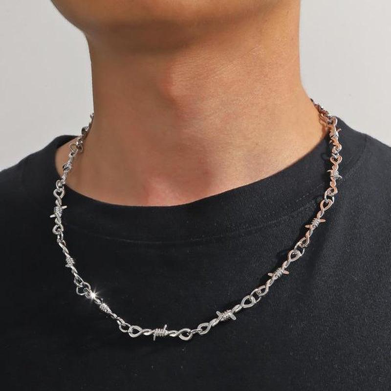 Vintage Street Style Chunky Chain Necklace